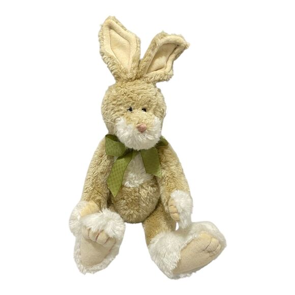 Boyds Bears the Head Bean Collection Hopper Q Bunsley Rabbit Stuffed Plush 2002 - Picture 1 of 7